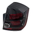 Passenger Side Tail Light, with Bulb, Halogen, Clear and Red Lens, SR/SE-R/SE-R Spec V Models