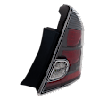 Passenger Side Tail Light, with Bulb, Halogen, Clear and Red Lens, SR/SE-R/SE-R Spec V Models, CAPA CERTIFIED