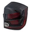 Passenger Side Tail Light, with Bulb, Halogen, Clear and Red Lens, SR/SE-R/SE-R Spec V Models, CAPA CERTIFIED