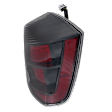 Passenger Side Tail Light, with Bulb, Halogen, Clear and Red Lens, SR/SE-R/SE-R Spec V Models, CAPA CERTIFIED