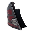 Driver Side Tail Light, with Bulb, Halogen, Clear and Red Lens, SR/SE-R/SE-R Spec V Models