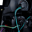 Driver Side Tail Light, with Bulb, Halogen, Clear and Red Lens, SR/SE-R/SE-R Spec V Models