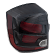 Driver Side Tail Light, with Bulb, Halogen, Clear and Red Lens, SR/SE-R/SE-R Spec V Models