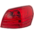 Passenger Side, Outer Tail Light, with Bulb, Halogen, Red Lens, 4 Cyl., 2.5L Engine