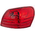 Passenger Side, Outer Tail Light, with Bulb, Halogen, Red Lens, 4 Cyl., 2.5L Engine