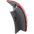 Passenger Side, Outer Tail Light, with Bulb, Halogen, Red Lens, 4 Cyl., 2.5L Engine