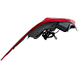 Passenger Side Tail Light, with Bulb, Halogen, Clear and Red Lens, 6 Cyl., 3.5L Engine