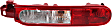 Passenger Side Tail Light, with Bulb, Halogen, Clear and Red Lens, 4 Cyl., 1.8L Engine, CAPA Certified