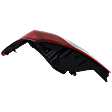 Driver Side Tail Light, with Bulb, Halogen, Clear and Red Lens, 4 Cyl., 1.6L Engine, Sedan