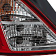 Driver Side Tail Light, with Bulb, Halogen, Clear and Red Lens, 4 Cyl., 1.6L Engine, Sedan