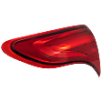 Driver Side Tail Light, with Bulb, Halogen, Clear and Red Lens, 4 Cyl., 1.6L Engine, Sedan