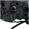 Passenger Side, Outer Tail Light, with Bulb, Halogen, Clear and Red Lens