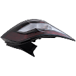 Driver Side Tail Light, with Bulb, Halogen, Clear Lens, 6 Cyl., 3.5L Engine