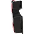Driver Side Tail Light, with Bulb, Halogen, Clear and Red Lens, Except NV200 Models