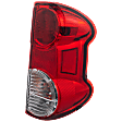 Passenger Side Tail Light, with Bulb, Halogen, Clear and Red Lens, 4 Cyl., 2.0L Engine, CAPA CERTIFIED