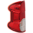 Driver Side Tail Light, with Bulb, Halogen, Clear and Red Lens, 4 Cyl., 2.0L Engine