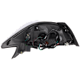 Passenger Side Tail Light, with Bulb, LED, Clear and Red Lens