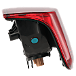 2014-2021 Nissan Frontier - Driver Side Tail Light, with Bulb, Halogen, Clear and Red Lens, Production Date From February 2014