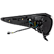 Passenger Side, Outer Tail Light, with Bulb, Halogen, Clear and Red Lens, 6 Cyl., 3.5L Engine