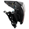 Passenger Side, Outer Tail Light, with Bulb, Halogen, Clear and Red Lens, 6 Cyl., 3.5L Engine