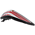 Passenger Side, Outer Tail Light, with Bulb, Halogen, Clear and Red Lens, 6 Cyl., 3.5L Engine
