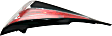 Driver Side, Inner Tail Light, with Bulb, LED, Clear and Red Lens, 6 Cyl., 3.5L Engine