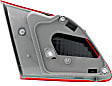 Passenger Side, Inner Tail Light, without Bulb, Halogen, Clear and Red Lens