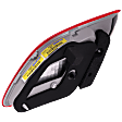 Driver Side, Inner Tail Light, with Bulb, Halogen, Mounts On Trunk Lid