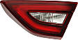 Passenger Side, Inner Tail Light, with Bulb, Halogen, Clear and Red Lens, 6 Cyl., 3.5L Engine