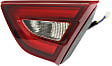 Passenger Side, Inner Tail Light, with Bulb, Halogen, Clear and Red Lens, 6 Cyl., 3.5L Engine