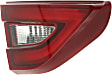 Driver Side, Inner Tail Light, with Bulb, Halogen, Clear and Red Lens, 6 Cyl., 3.5L Engine