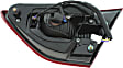 Driver Side, Inner Tail Light, with Bulb, Halogen, Clear and Red Lens, 6 Cyl., 3.5L Engine