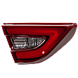 Driver Side, Inner Tail Light, with Bulb, Halogen, Clear and Red Lens, 6 Cyl., 3.5L Engine, CAPA CERTIFIED