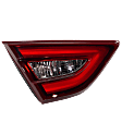 Driver Side, Inner Tail Light, with Bulb, Halogen, Clear and Red Lens, 6 Cyl., 3.5L Engine, CAPA CERTIFIED