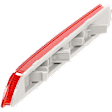 Rear, Driver Side Bumper Reflector, CAPA Certified