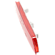 Rear, Driver Side Bumper Reflector, CAPA Certified