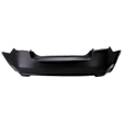 Rear Primed Bumper Cover, 2.0L Engine, CAPA Certified