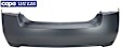 Rear Primed Bumper Cover, 2.0L Engine, CAPA Certified