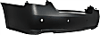 Rear Primed Bumper Cover, 6 Cyl., 3.5L Engine, With Parking Aid Sensor Holes