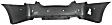 Rear Primed Bumper Cover, 6 Cyl., 3.5L Engine, With Parking Aid Sensor Holes