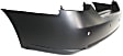 Rear Primed Bumper Cover, 6 Cyl., 3.5L Engine, With Parking Aid Sensor Holes, CAPA Certified