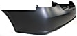 Rear Primed Bumper Cover, 6 Cyl., 3.5L Engine, Without Parking Aid Sensor Holes