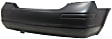 Rear Primed Bumper Cover, Sedan, For Models Without Spoiler and Sport Package