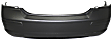 Rear Primed Bumper Cover, Sedan, With Spoiler Holes