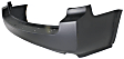 Rear Primed Bumper Cover, Without Sonar Warning System, CAPA Certified