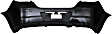 Rear Primed Bumper Cover, Hatchback, For Models Without Sport Package