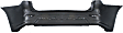Rear Primed Bumper Cover, Without Parking Aid Sensor Holes