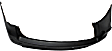 2013 Nissan Pathfinder S - Rear Primed Bumper Cover, For Models With Object Sensor and Towing Hitch, CAPA Certified