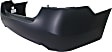 Rear Primed Bumper Cover, Sedan, CAPA CERTIFIED