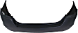 Rear Primed Bumper Cover, Sedan, CAPA CERTIFIED
